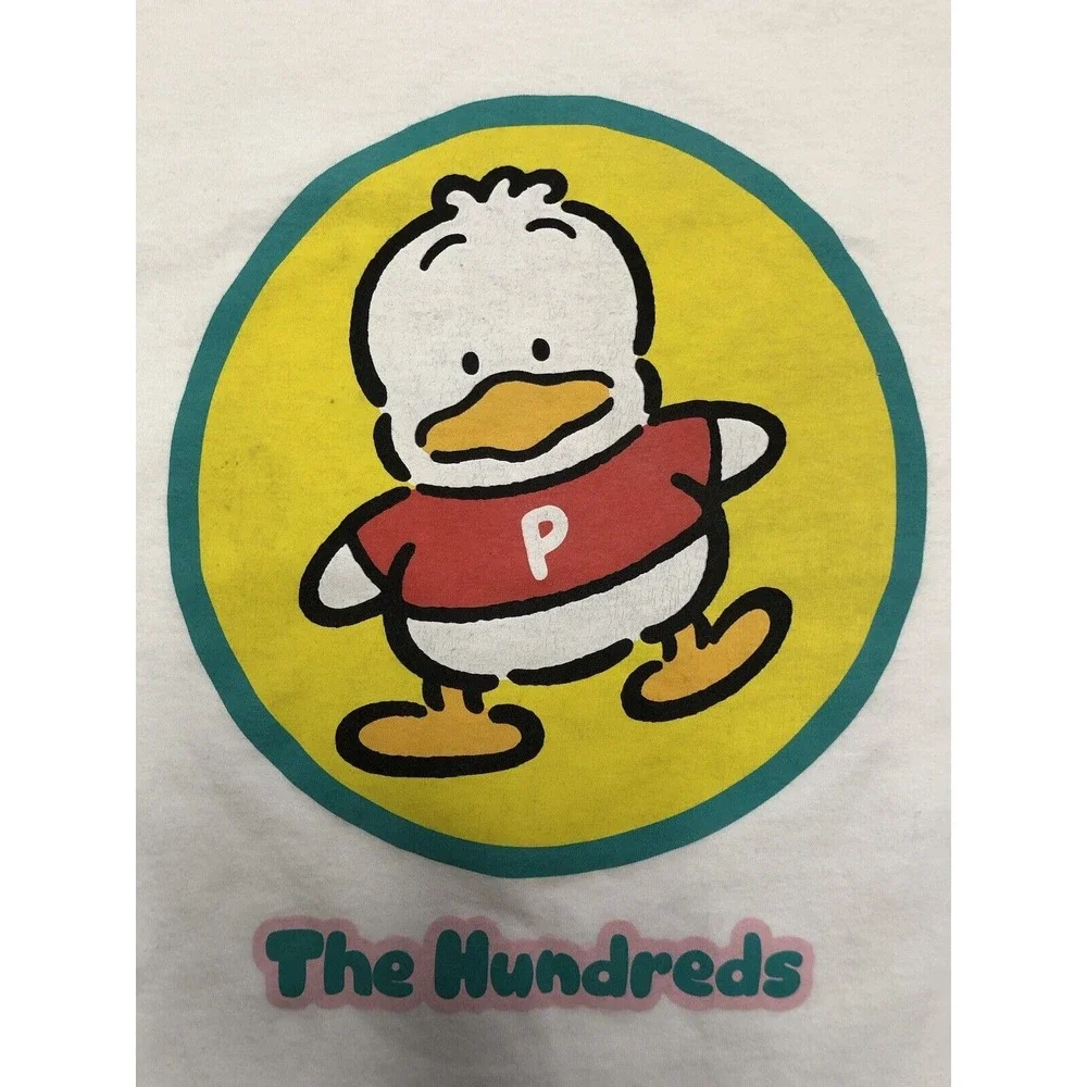 The Hundreds X Sanrio Pekkle T Shirt M White Hello Kitty Friends‎ Streetwear